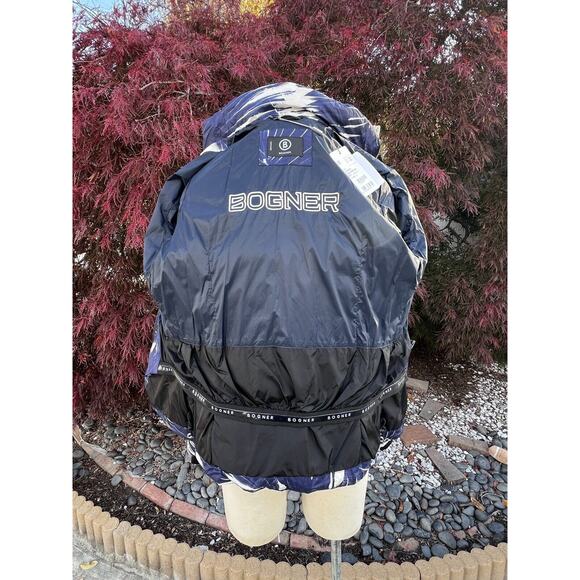 Bogner Jacket Keira-D Navy & Light Beige Girls Size XXL(16) Detachable Fur Hood - Picture 10 of 11